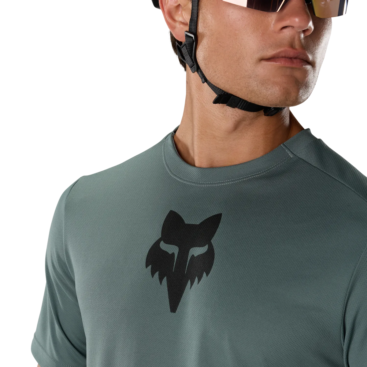 FOX RANGER FOX HEAD Kurzarmtrikot Salbeigrün