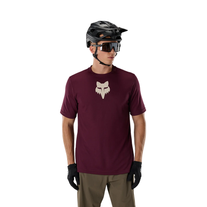 FOX RANGER FOX HEAD Kurzarmtrikot Bordeaux