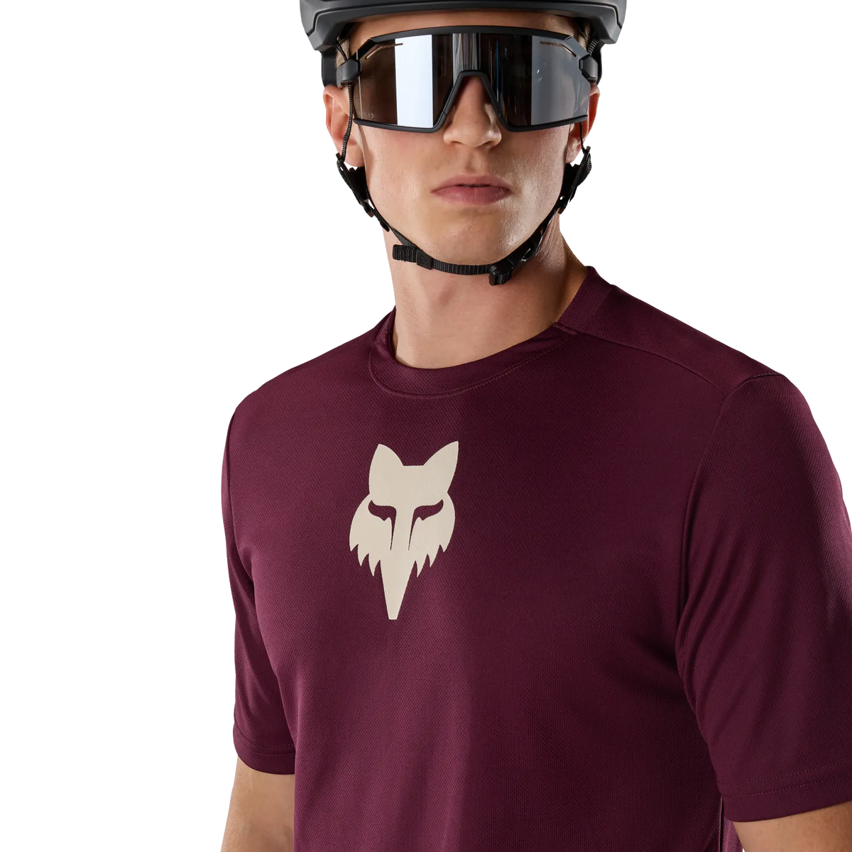 FOX RANGER FOX HEAD Kurzarmtrikot Bordeaux