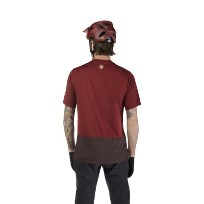 FOX RANGER WORDMARK Trikot Kurzarm Bordeaux