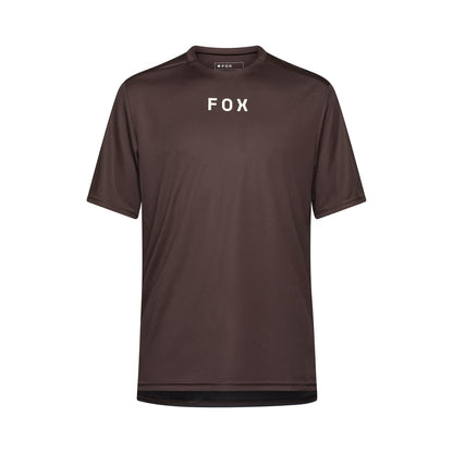 Trikot FOX RANGER WORDMARK Kurzarm Braun