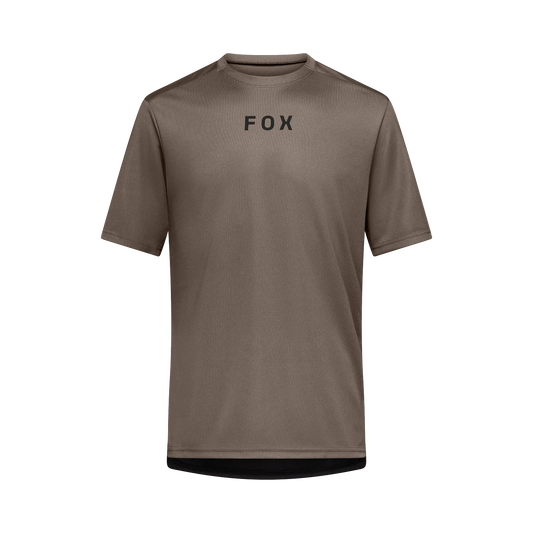 FOX RANGER WORDMARK Trikot Kurzarm Braun Nutmeg