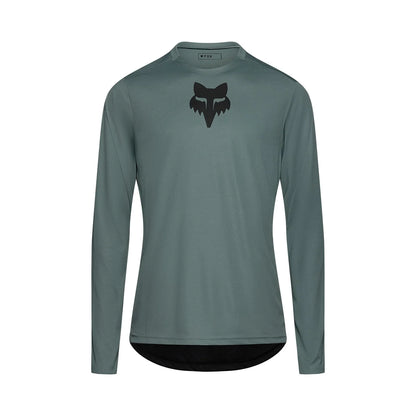 FOX RANGER FOX HEAD Trikot Langarm Salbeigrün