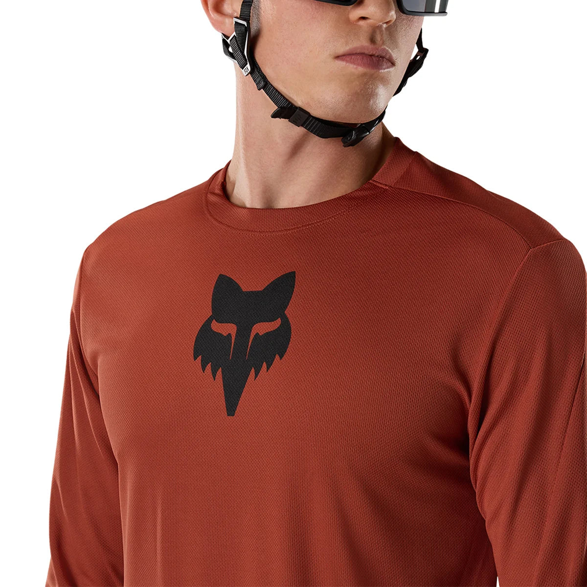 Trikot FOX RANGER FOX HEAD Langarm Braun