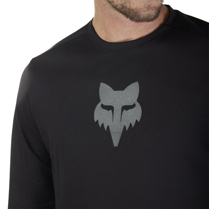 FOX RANGER FOX HEAD Langarmtrikot Schwarz