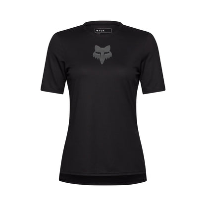 FOX RANGER HEAD Trikot Damen Kurzarm Schwarz
