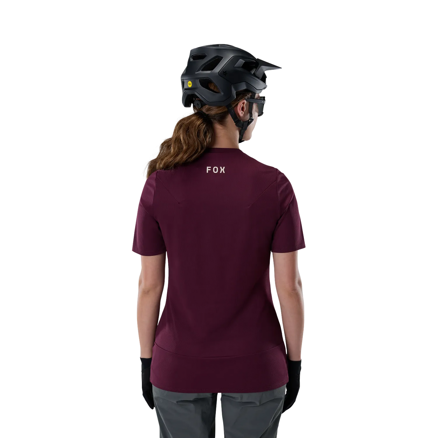 FOX RANGER FOX HEAD Kurzarm-Trikot Damen Bordeaux