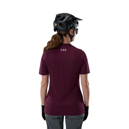 FOX RANGER HEAD Damentrikot Kurzarm Bordeaux