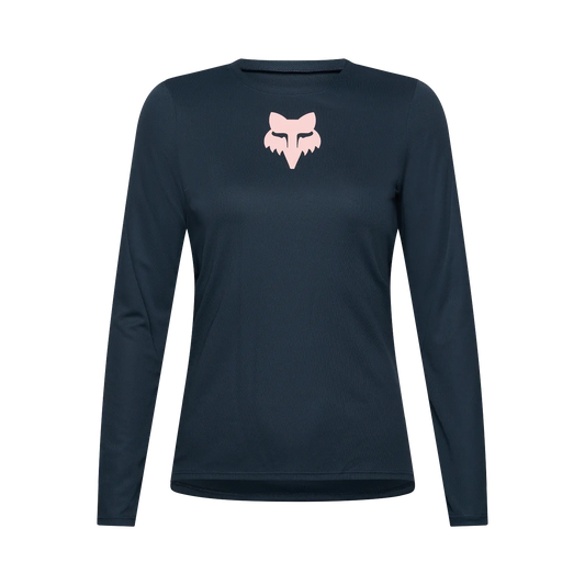 FOX RANGER FOX HEAD Damen-Langarmtrikot Blau