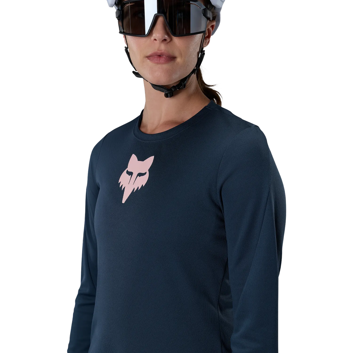 FOX RANGER FOX HEAD Damen-Langarmtrikot Blau