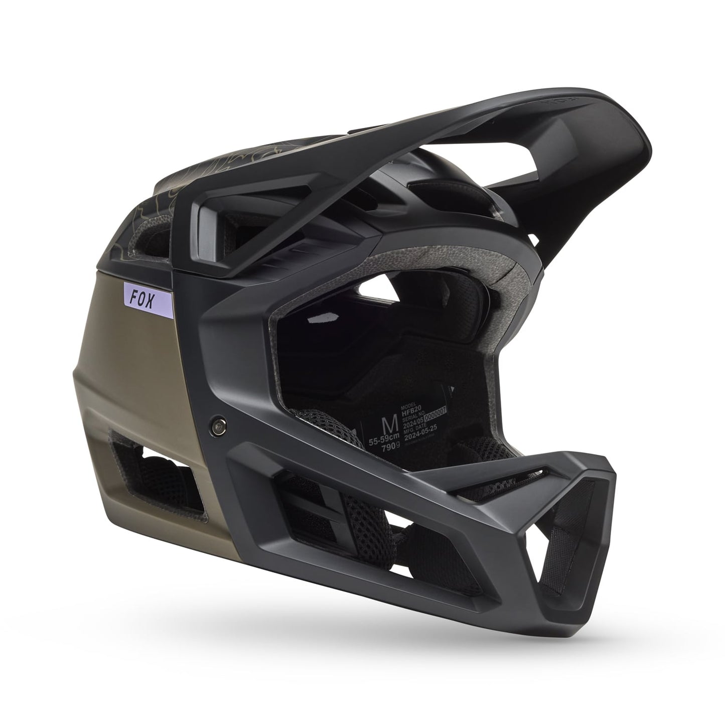 MTB-Helm FOX PROFRAME FREQUENCY MIPS Khaki/Schwarz 2025