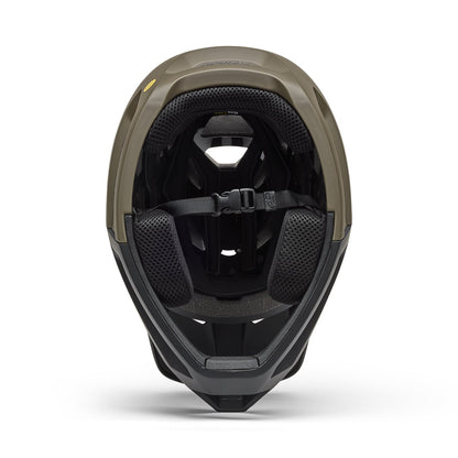 MTB-Helm FOX PROFRAME FREQUENCY MIPS Khaki/Schwarz
