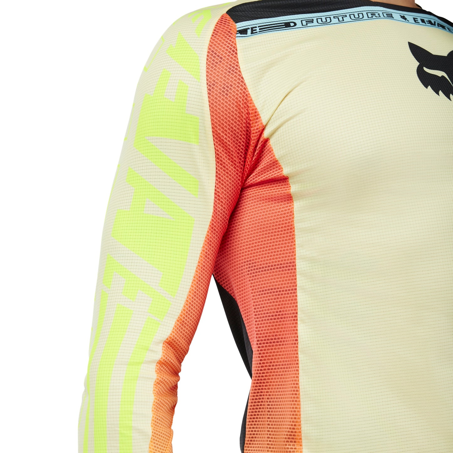 FOX FLEXAIR ELEVATED Trikot Langarm Gelb/Orange 2025