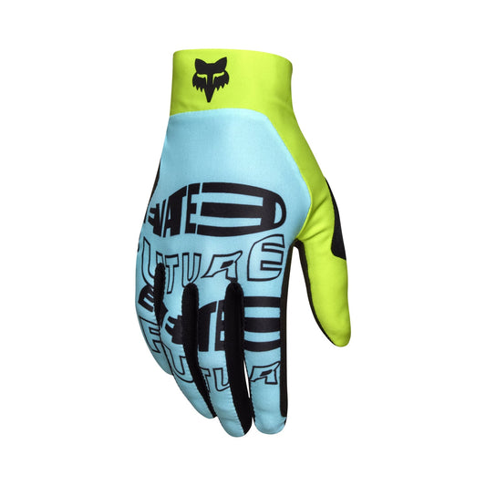 FOX FLEXAIR ELEVATED Handschuhe Blau/Gelb 2025