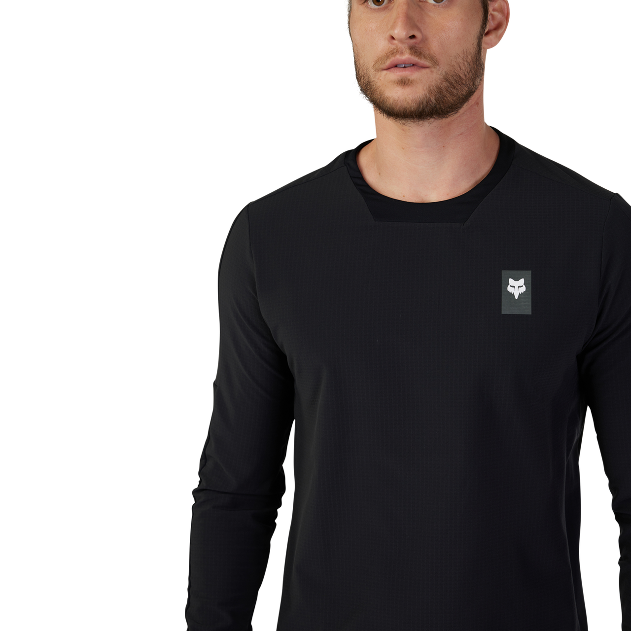 FOX DEFEND THERMAL Trikot Langarm Schwarz