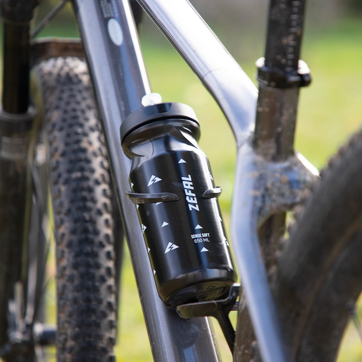 trinkflasche rennrad schwarz ZEFAL SENSE SOFT 65 Trinkflasche (650ml) Schwarz – Probikeshop