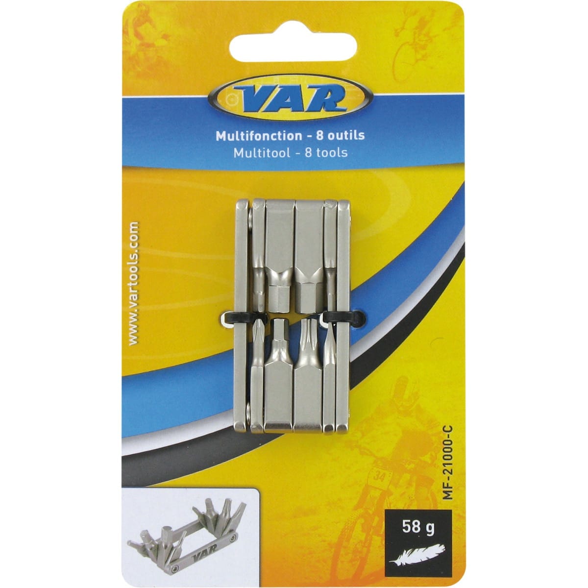 Multi-Outils VAR COMPACT (8 Outils)