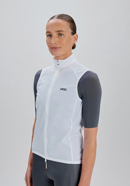 Ärmellose Jacke POC ENTHRAL Damen Weiß