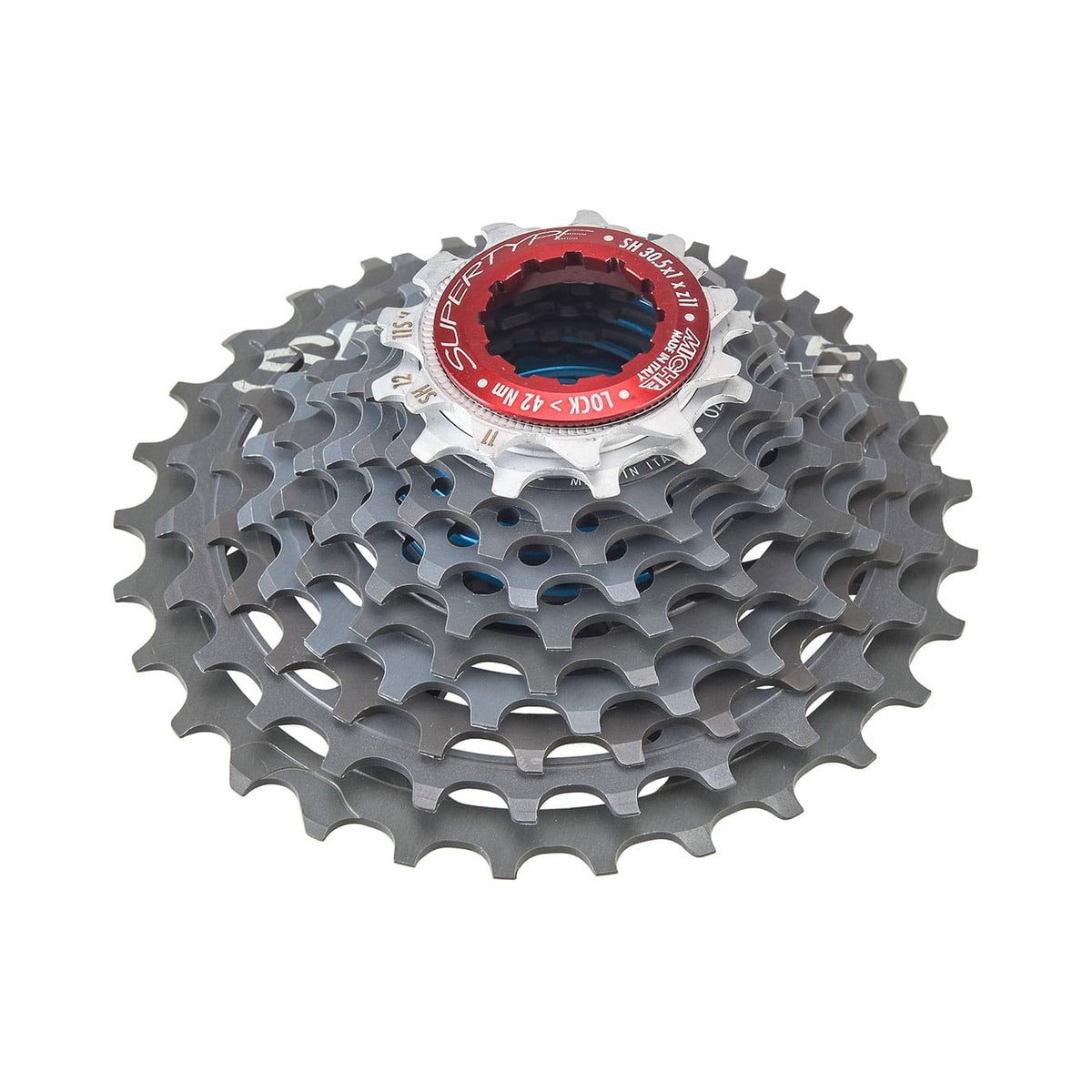 MICHE SUPERTYPE 11-fach-Kassette für Shimano – Hauptfoto auf weißem Hintergrund