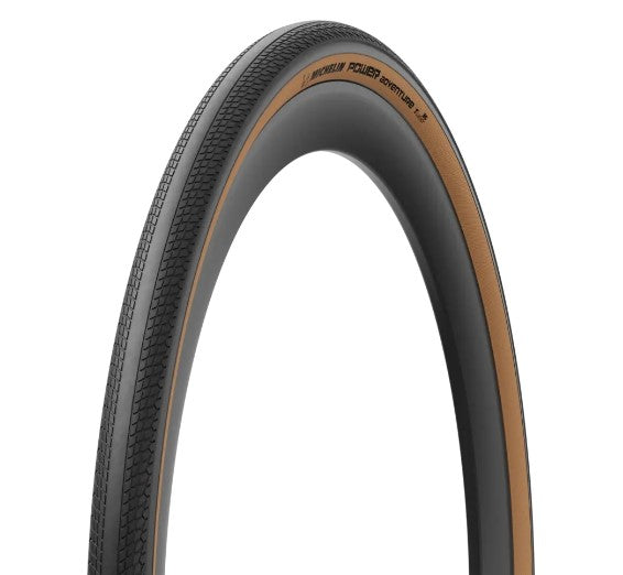 Reifen MICHELIN POWER ADVENTURE 700x36c Tubeless Ready Beige