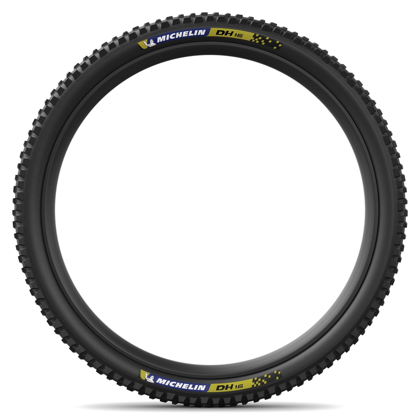 Reifen MICHELIN DH16 27,5x2,40 Racing Line Tubeless Ready Weich Blau / Gelb