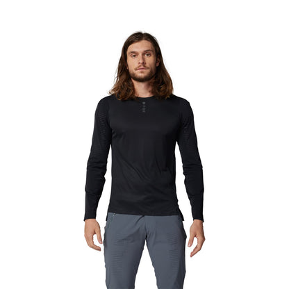Trikot FOX FLEXAIR PRO Lange Ärmel Schwarz