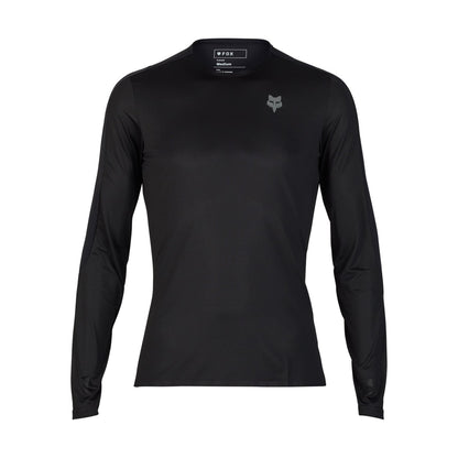 FOX FLEXAIR ASCENT Langarm-Trikot Schwarz