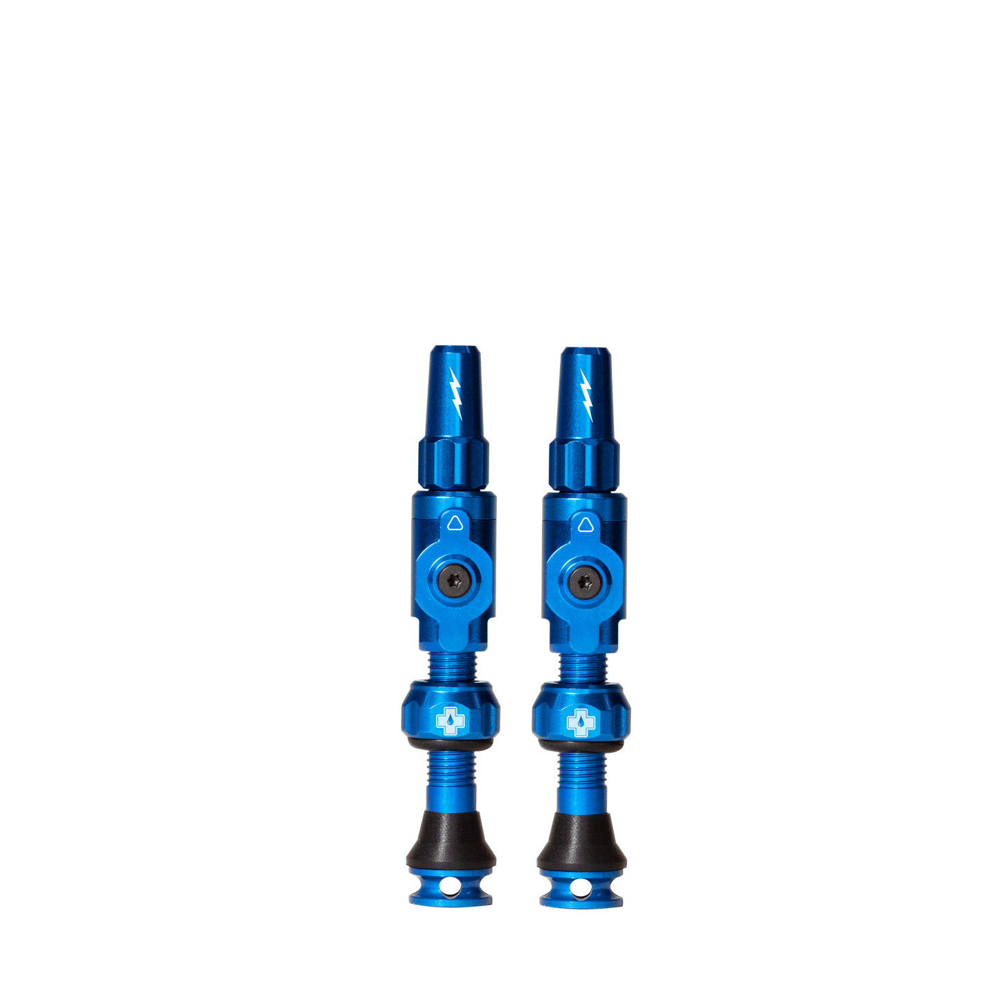 MUC-OFF Big Bore Lite (Presta) Tubeless Valves Medium Blau