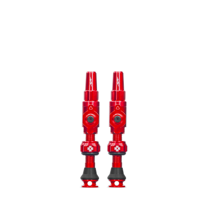 Tubeless-Ventile MUC-OFF Big Bore Lite (Presta) Medium Rot