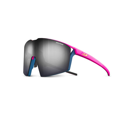 Brille JULBO EDGE Neonrosa/Blau Spectron 3 Smoke