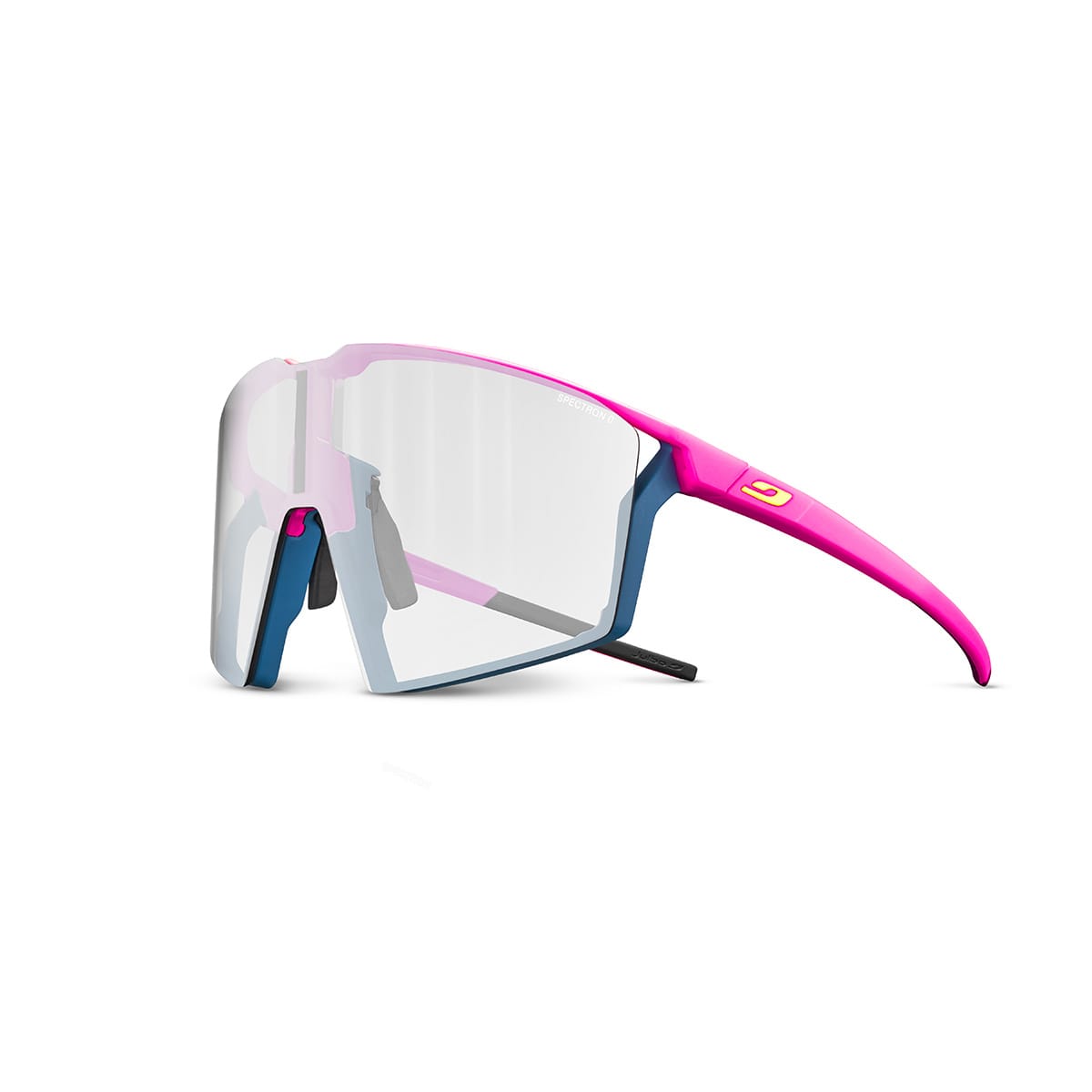 JULBO EDGE Brille Neonpink/Blau Spectron 3+ Smoke