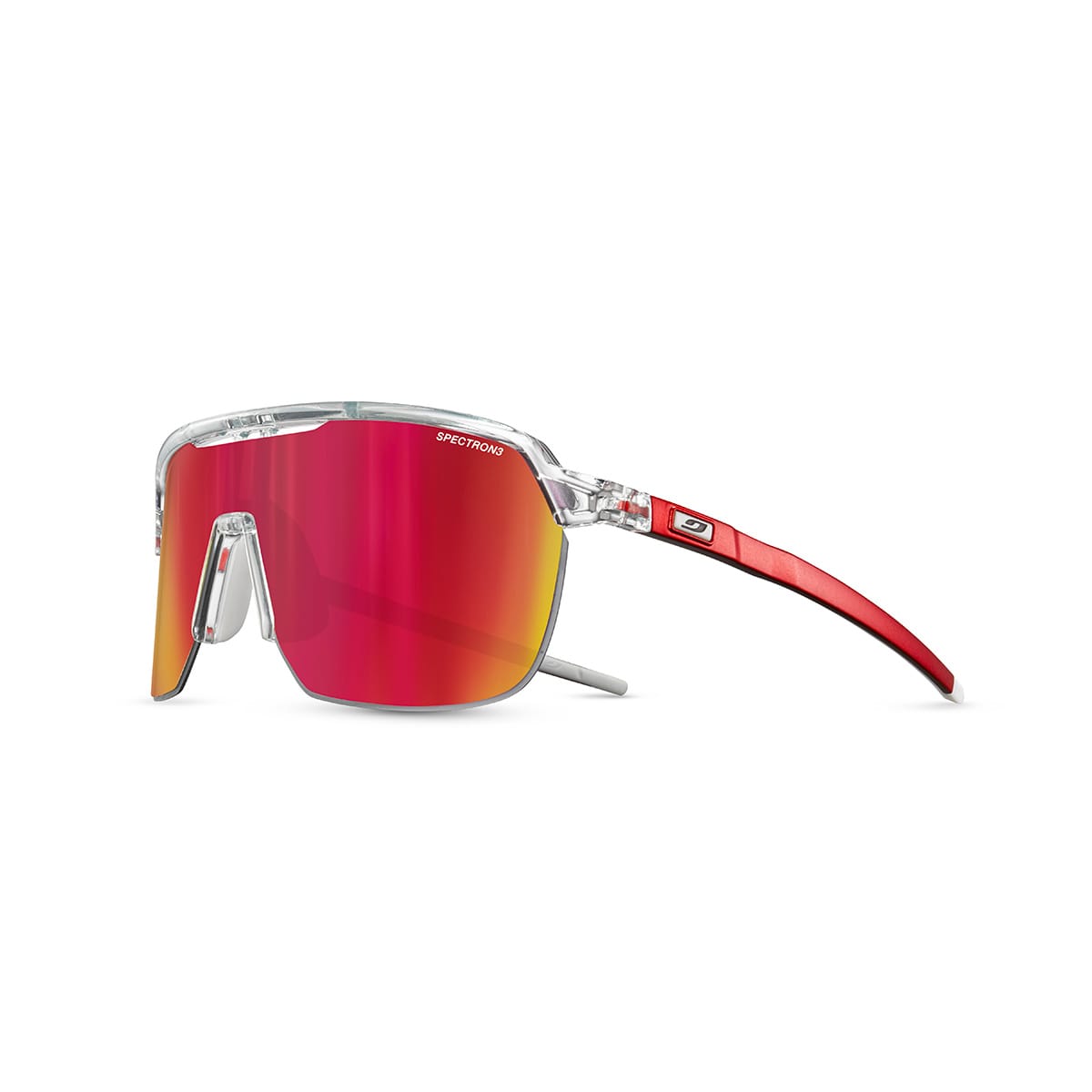 JULBO FREQUENCY Kristall/Rot Spectron 3CF Smoke Brille