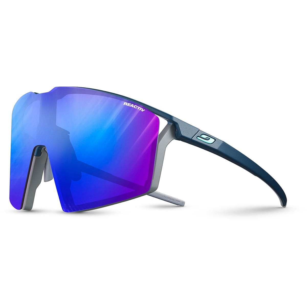 Lunettes JULBO EDGE Gris Mat Reactiv  Bleu