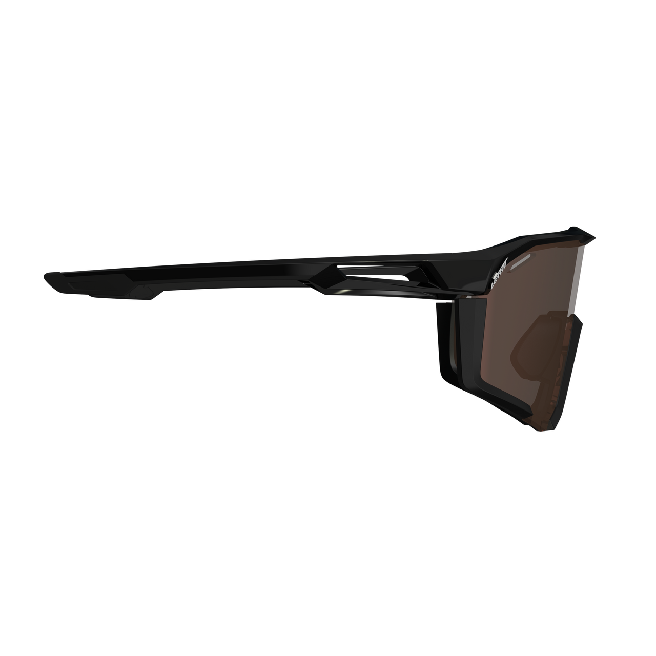 LEATT SPEEDVIZ PRO Brille Schwarz Satin IRIZ Silber 30 VLT