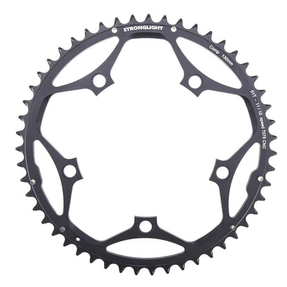 Äußeres Kettenblatt 10/11-fach STRONGLIGHT ALU 7075 Typ S 130 mm schwarz
