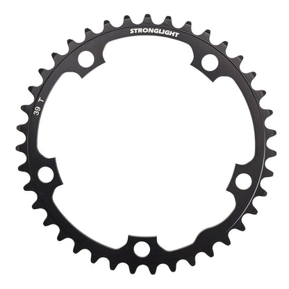 Inneres Kettenblatt 9/10-fach STRONGLIGHT ALU 5083 TYP S 130mm schwarz