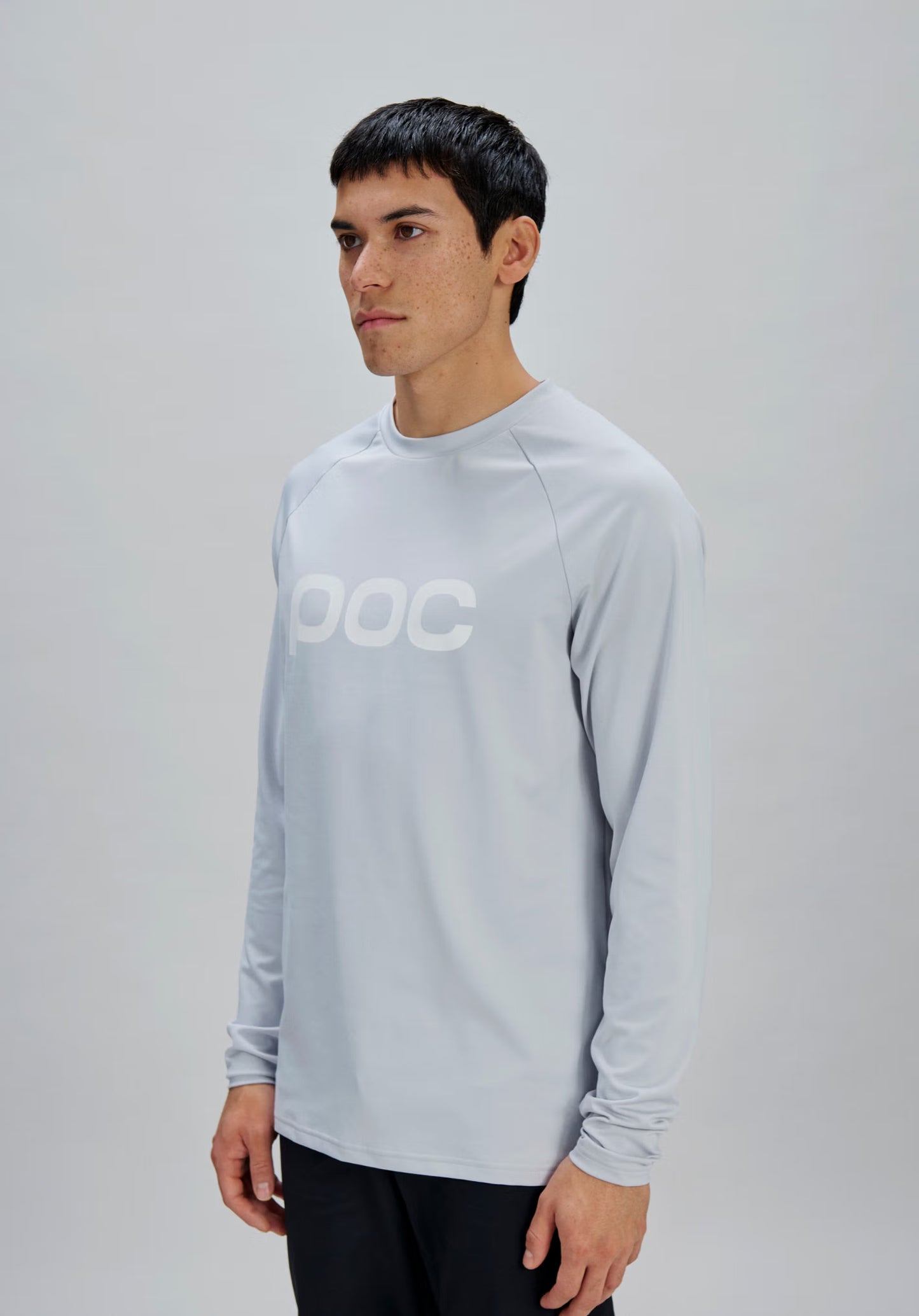 POC REFORM ENDURO Trikot Langarm Hellgrau