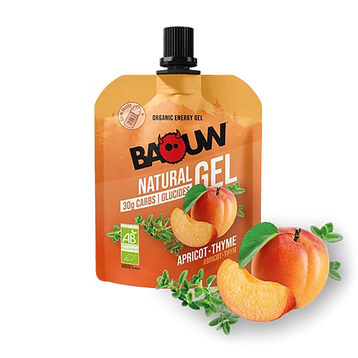 BAOUW BIO Energie-Gel Aprikose-Thymian (85g)