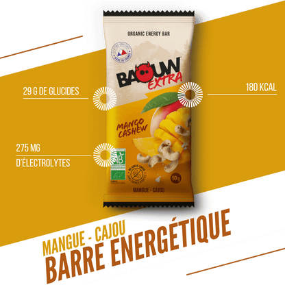 Energieriegel BAOUW BIO EXTRA Mango Cashew (50g)