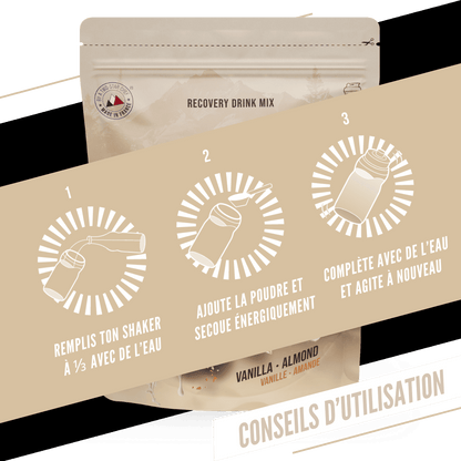 Erholungsgetränk BAOUW RECOVERY (500g) Vanille Mandel