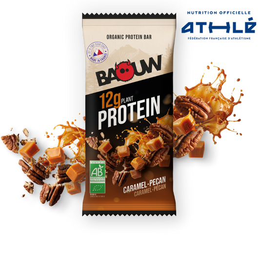 BAOUW BIO EXTRA Proteinriegel Karamell/Pekannuss (50 g)