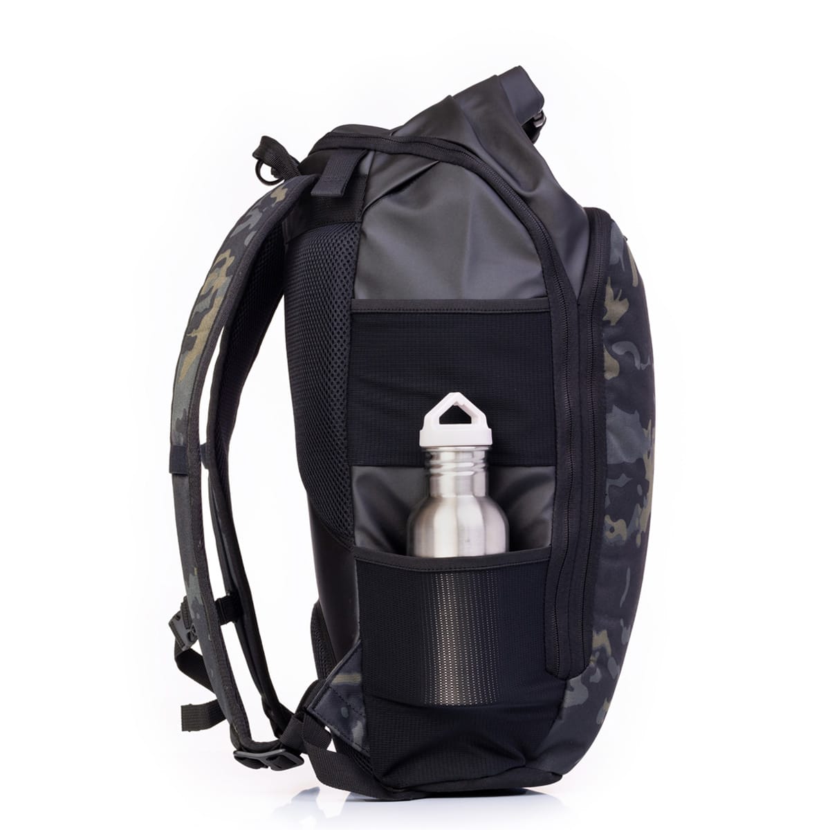 Rucksack BUDS CITY BAG TRAVEL 35 L Schwarz/Camo