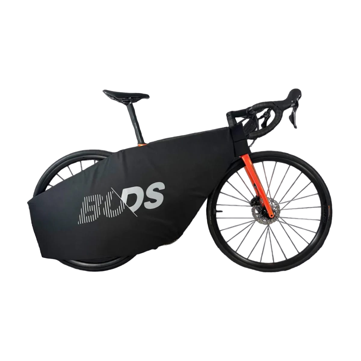 BUDS FRAME PROTECT MAXI Integral-Schutzhülle für Straßen-/Mountainbike-Rahmen Schwarz