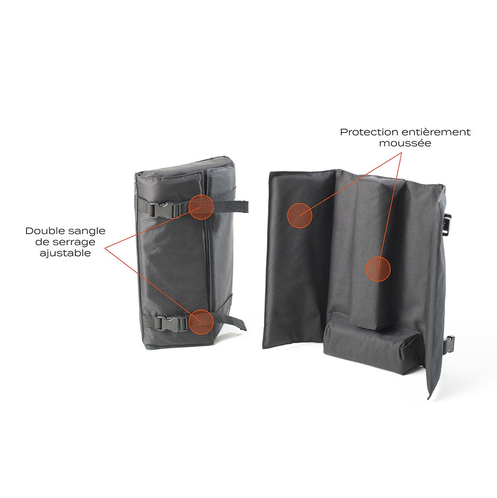 Fahrradtasche für die Straße BUDS ROADBAG ORIGINAL Schwarz