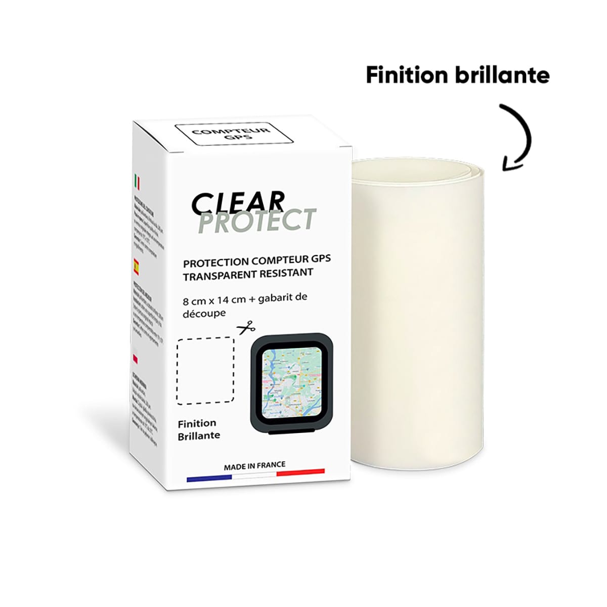 Klebeschutz für GPS CLEARPROTECT Brillant