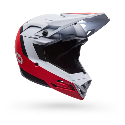 MTB-Helm BELL FULL-10 MIPS LEVEL SET Weiß/Rot