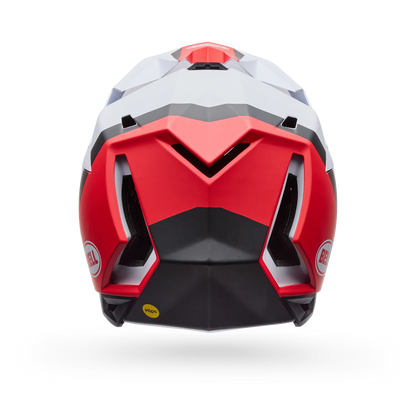 MTB-Helm BELL FULL-10 MIPS LEVEL SET Weiß/Rot