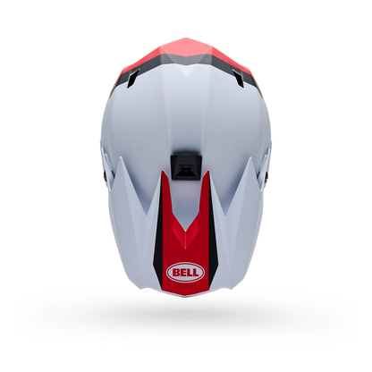 MTB-Helm BELL FULL-10 MIPS LEVEL SET Weiß/Rot