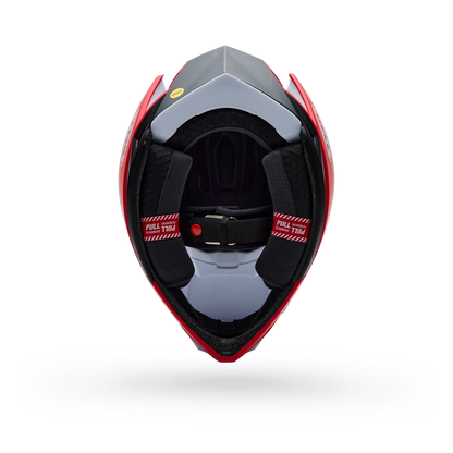 MTB-Helm BELL FULL-10 MIPS LEVEL SET Weiß/Rot