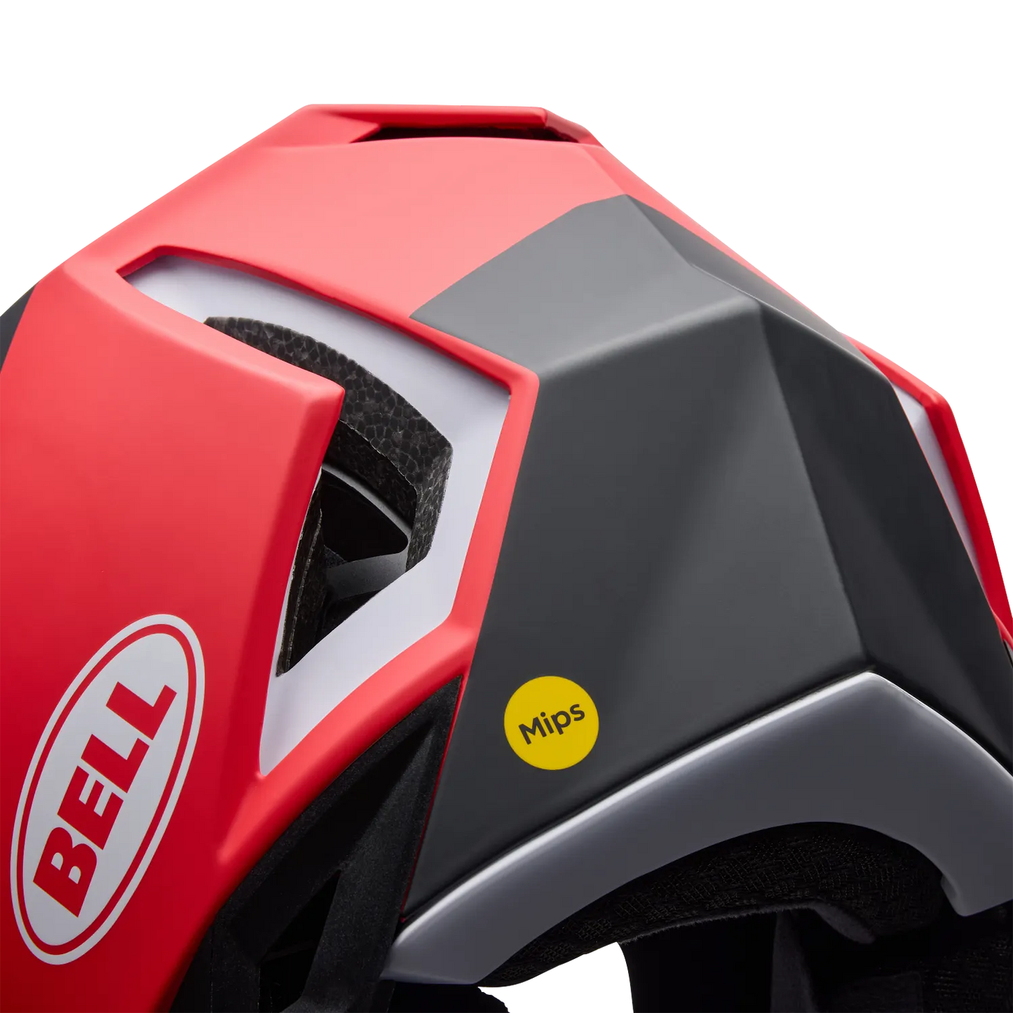 MTB-Helm BELL FULL-10 MIPS LEVEL SET Weiß/Rot